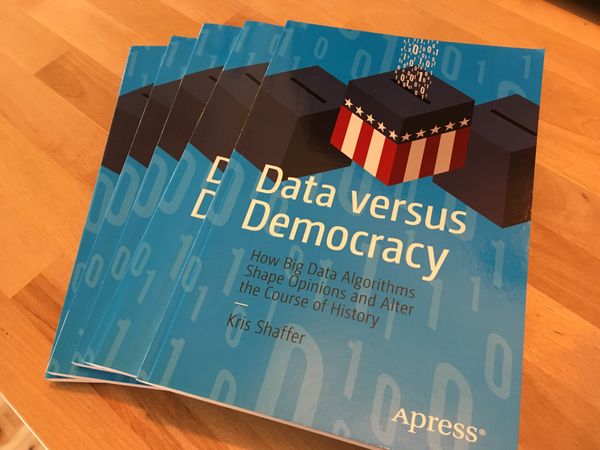 Data versus Democracy is out!